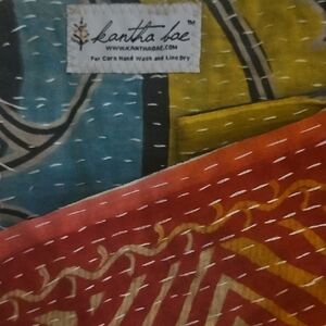 Kantha Bae Multicolor Patterned Fabric